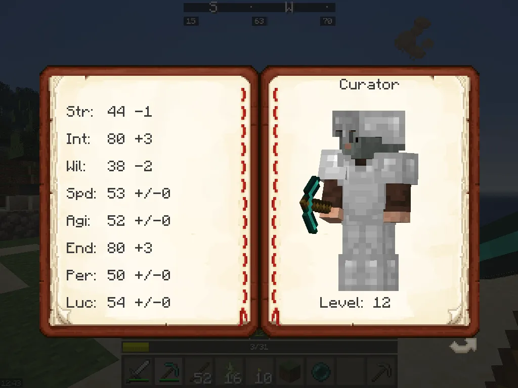 A Rat's RPG, Моды, Minecraft