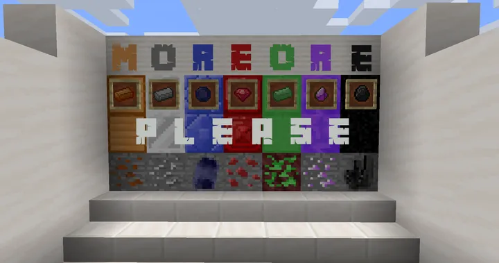 More Ores Please, Моды, Minecraft