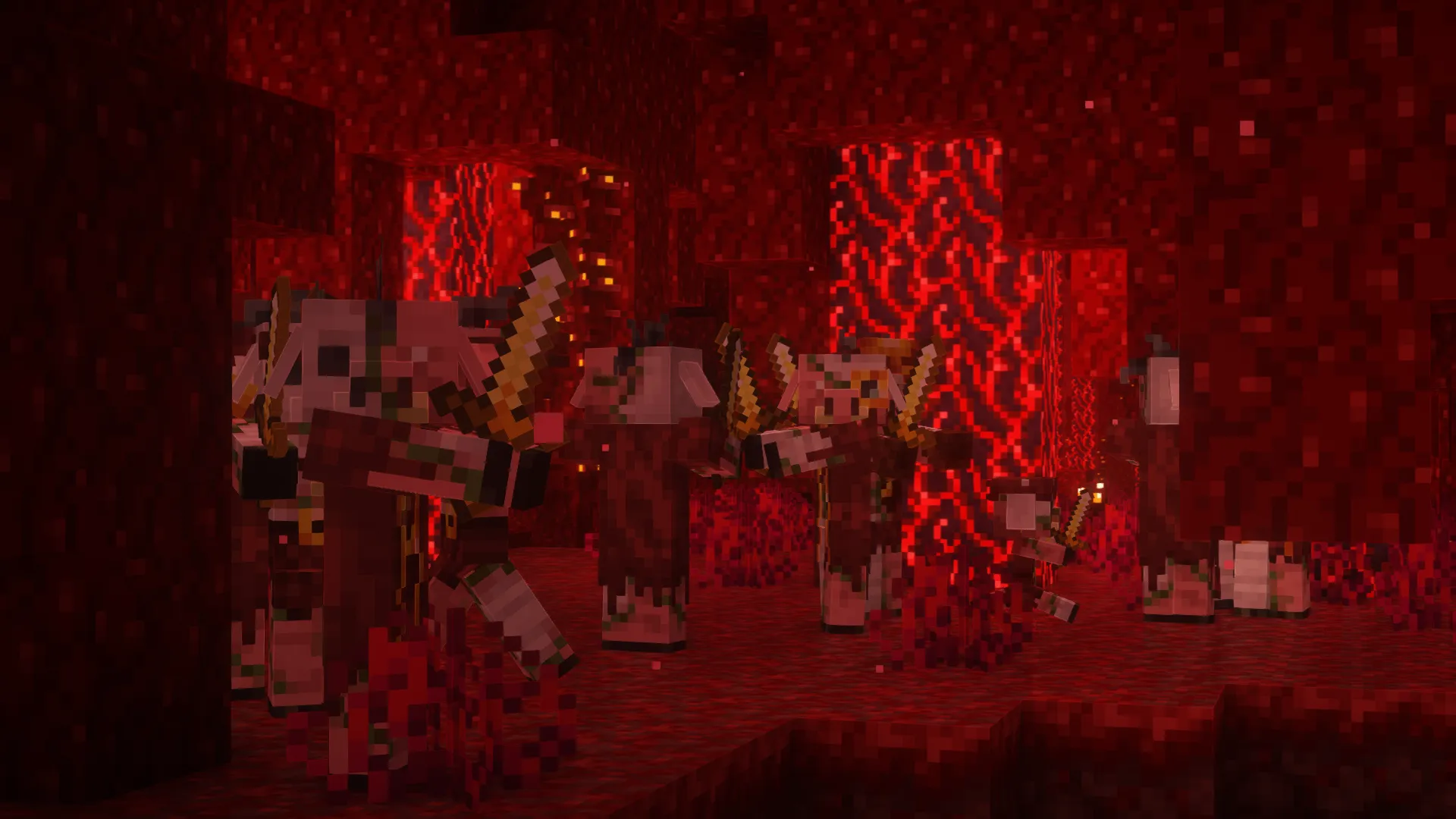 Porkier Piglins, Текстуры, Minecraft