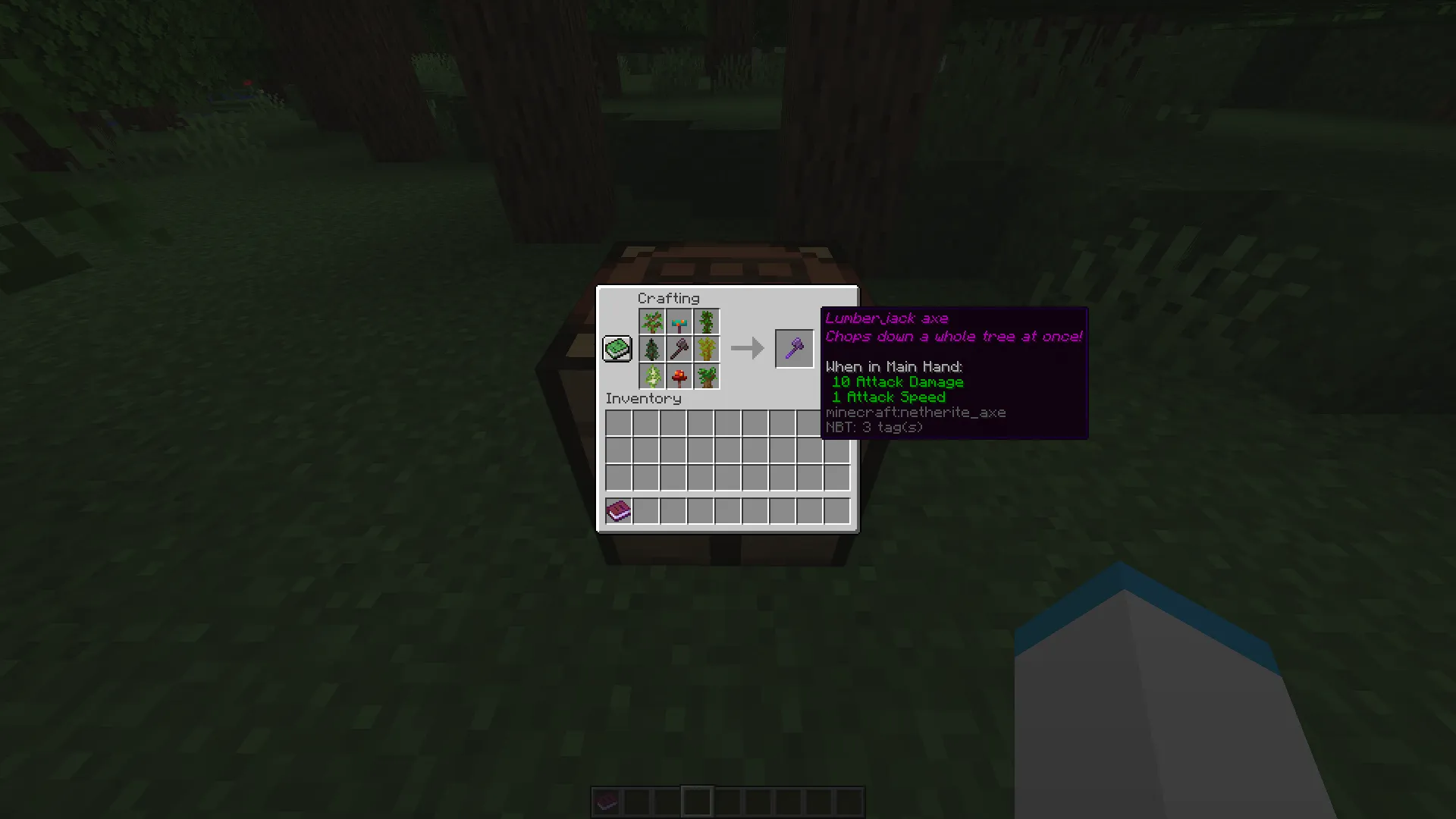 Datapack Tree Excavation (Serverfriendly), Аддоны, Minecraft