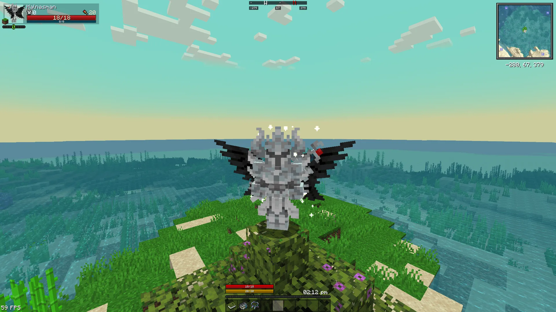 Haln's Light RPG — скриншот 1 (Модпаки, Minecraft)