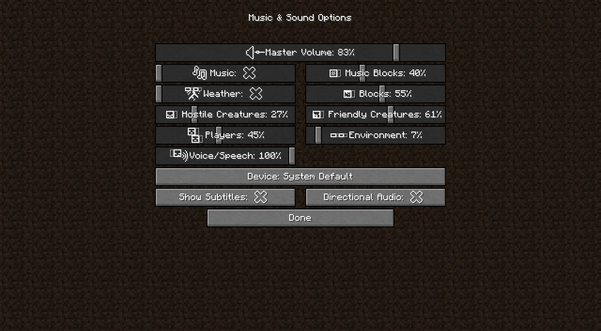 Icons - Simple Menus — скриншот 3 (Текстуры, Minecraft)