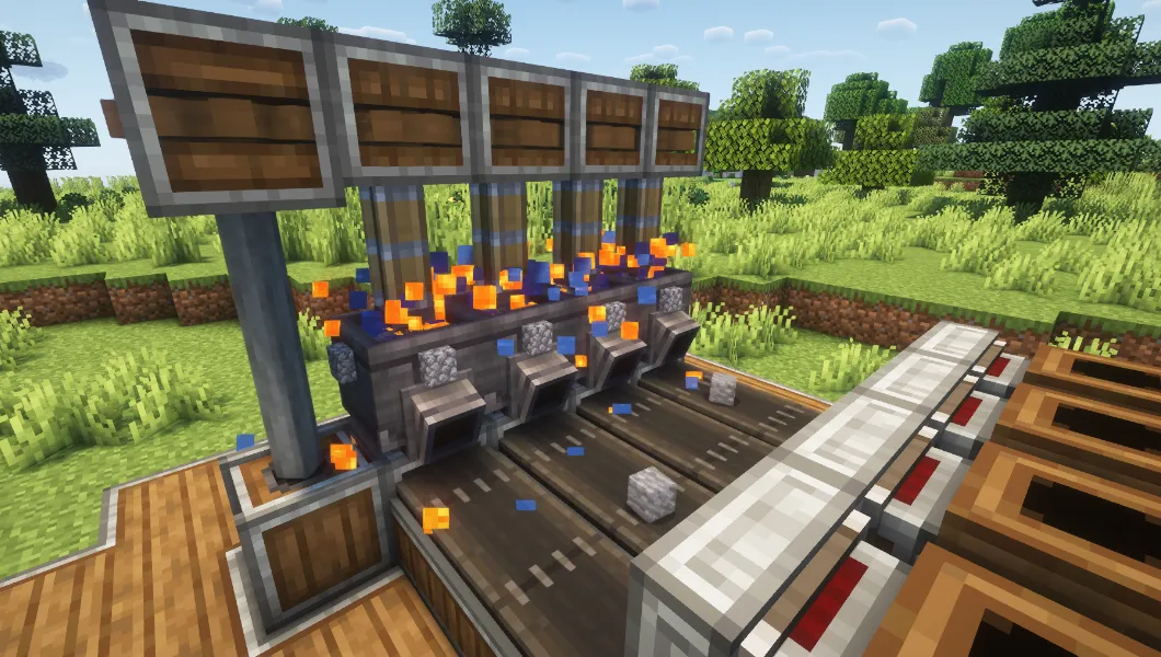 Create: Easy Stone Generators — скриншот 5 (Моды, Minecraft)
