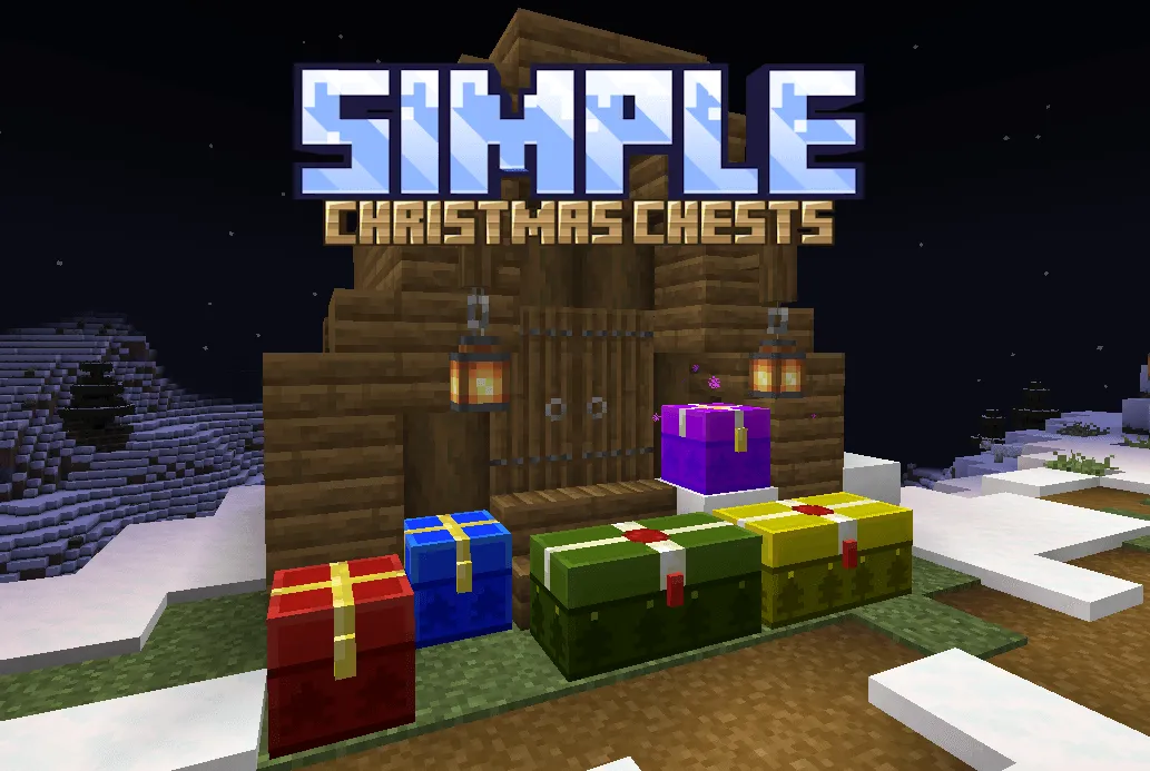 Simple Christmas Chests — скриншот 5 (Текстуры, Minecraft)