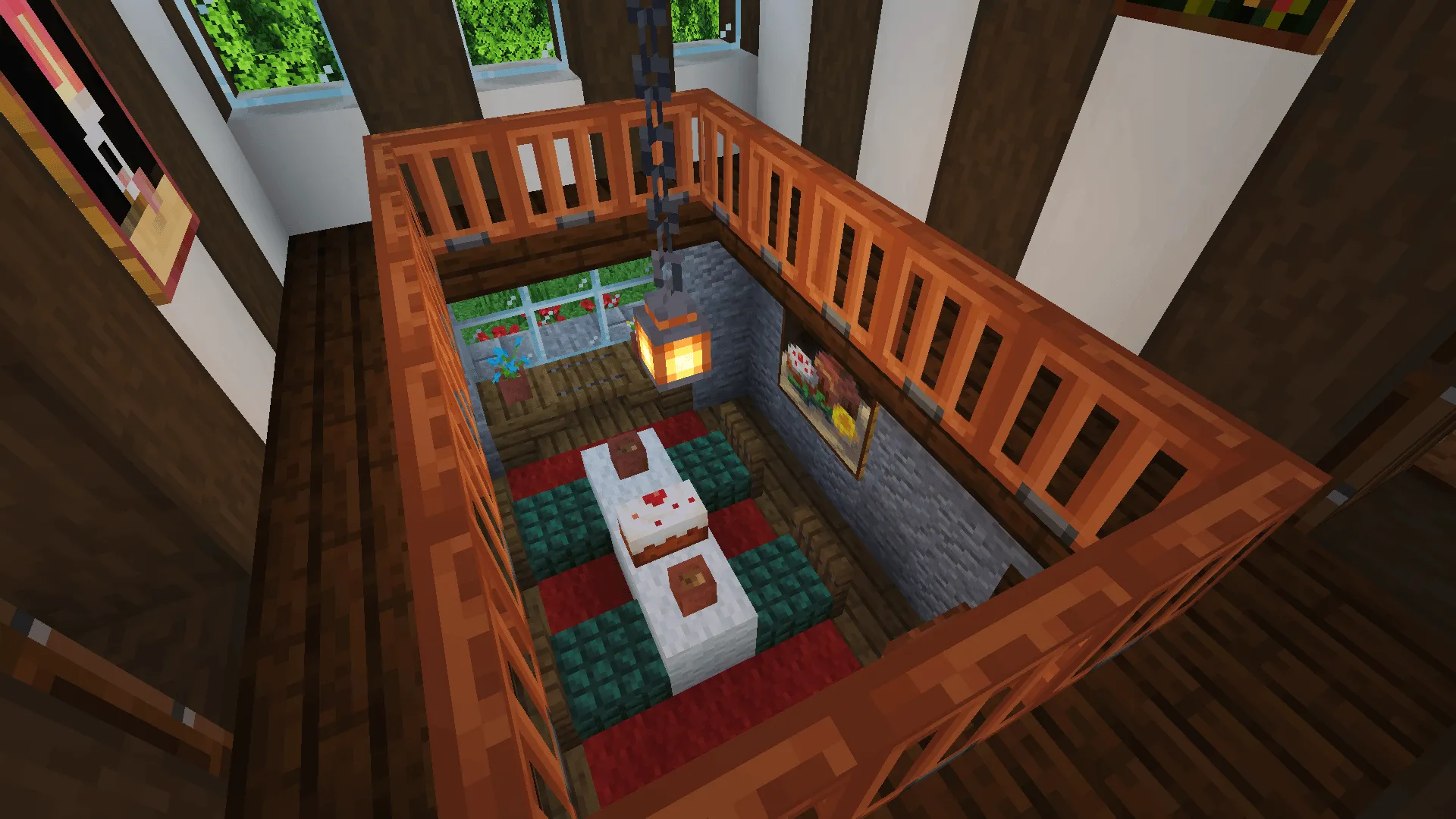 Germanic Style House (Default), Карты, Minecraft