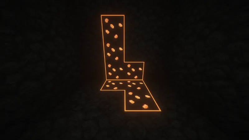 John Smith Legacy - Glowing Ores — скриншот 15 (Текстуры, Minecraft)