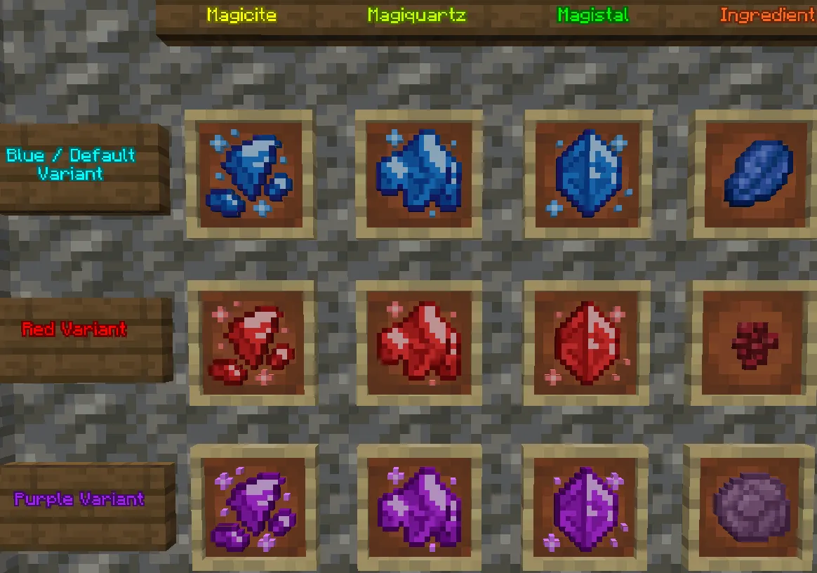 Voidicium - Wands & Ores Update!, Моды, Minecraft