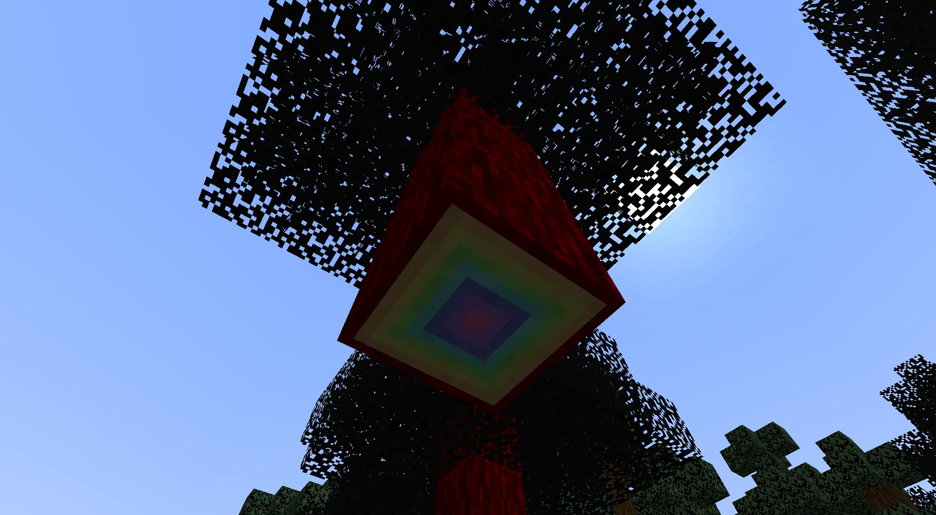 Rainbow Forest and Bleeding Forest Biomes, Моды, Minecraft