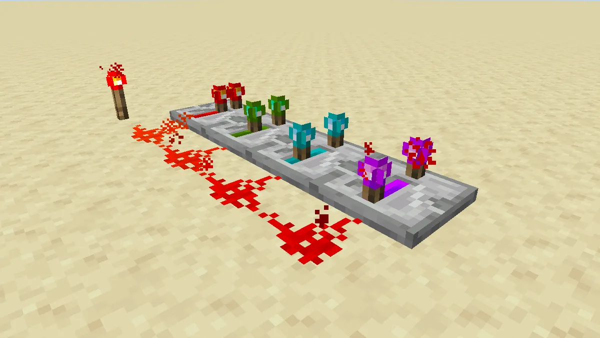 Rainbow Repeater — скриншот 2 (Текстуры, Minecraft)