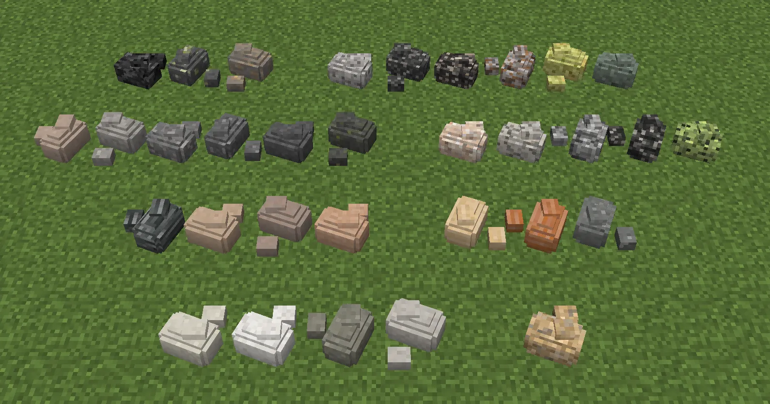 Geology - Rocks & Minerals, Моды, Minecraft