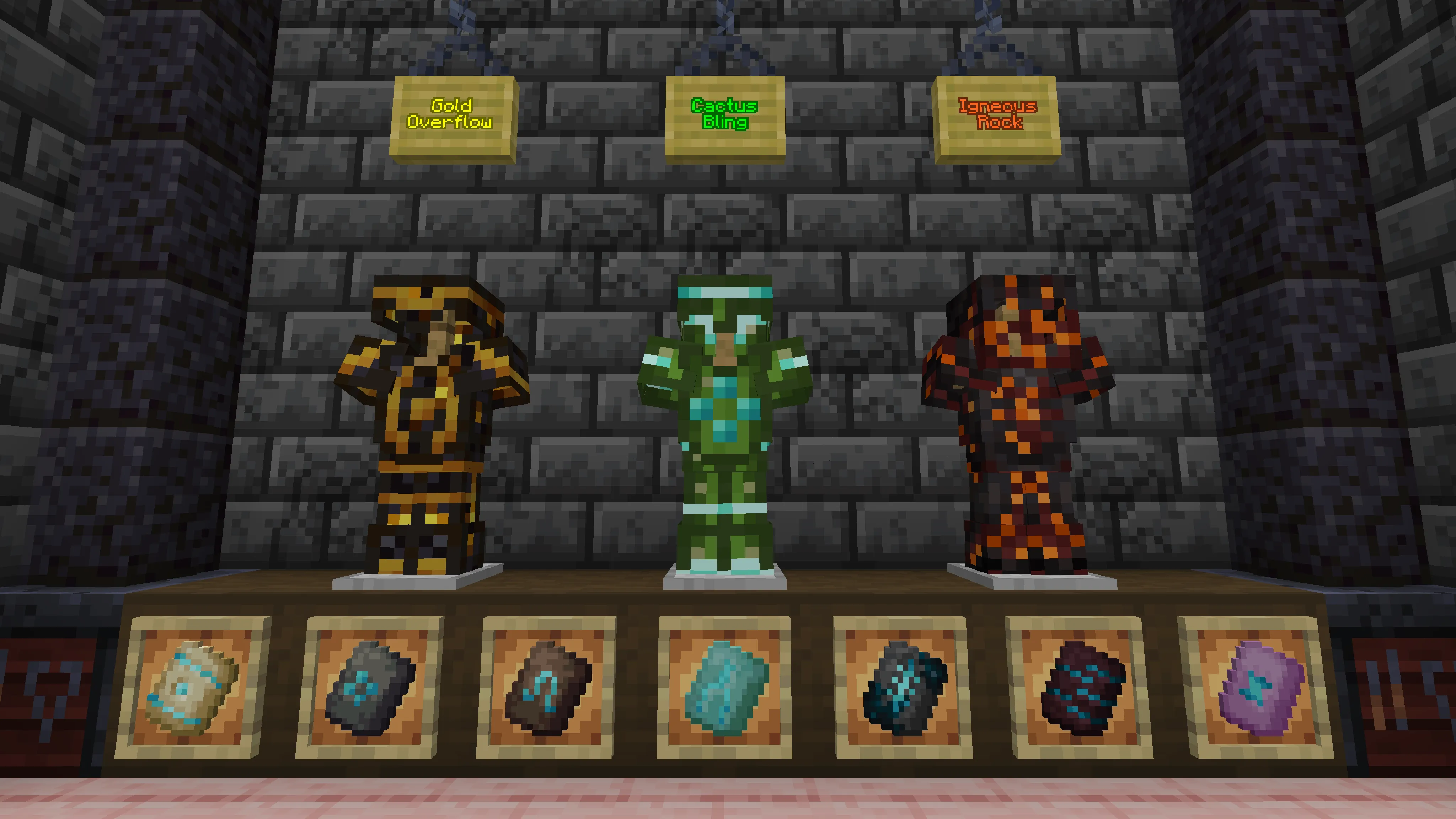 TaTe's Custom Armors and Elytras — скриншот 1 (Текстуры, Minecraft)