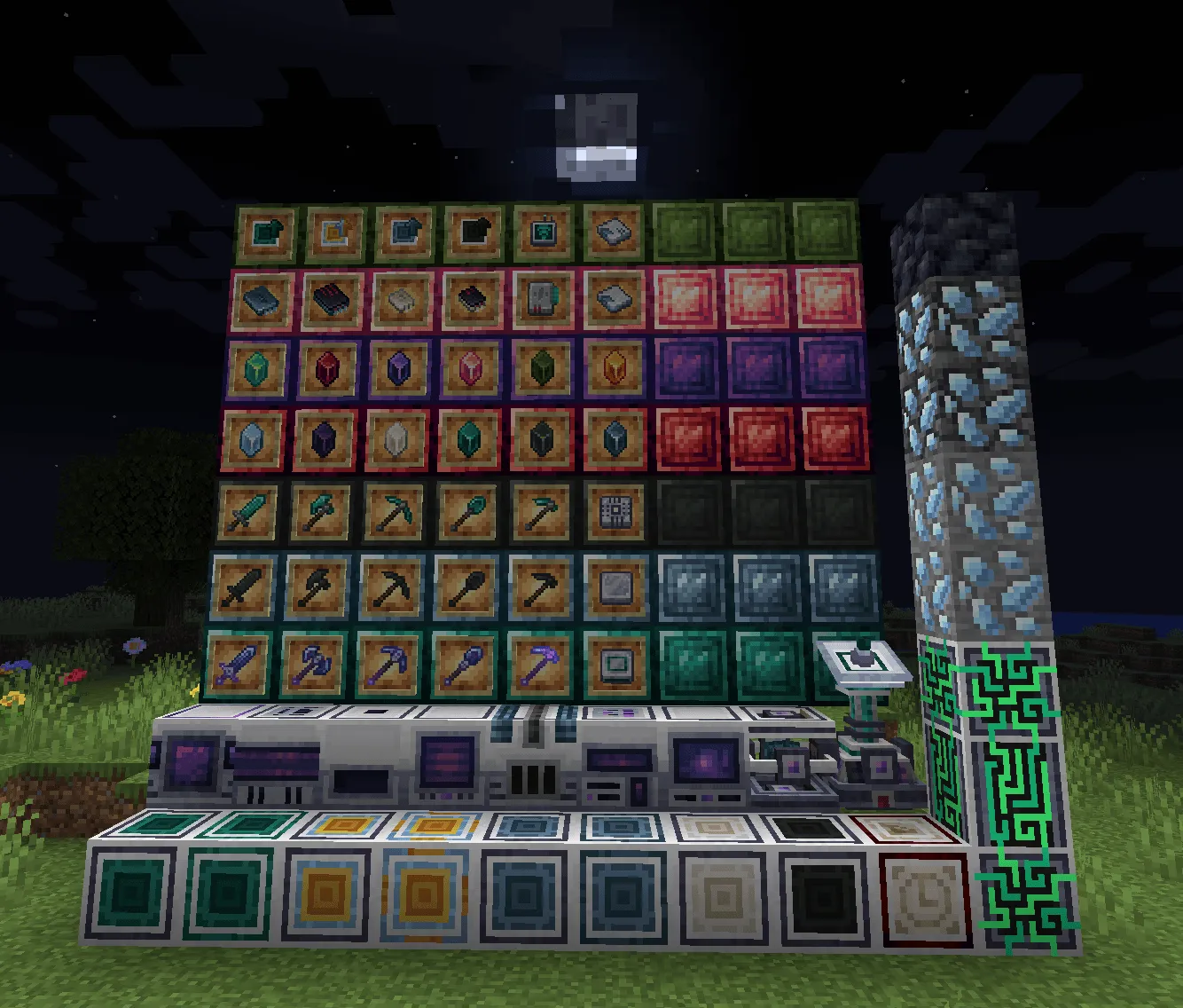 AE2 Crystal Science, Моды, Minecraft