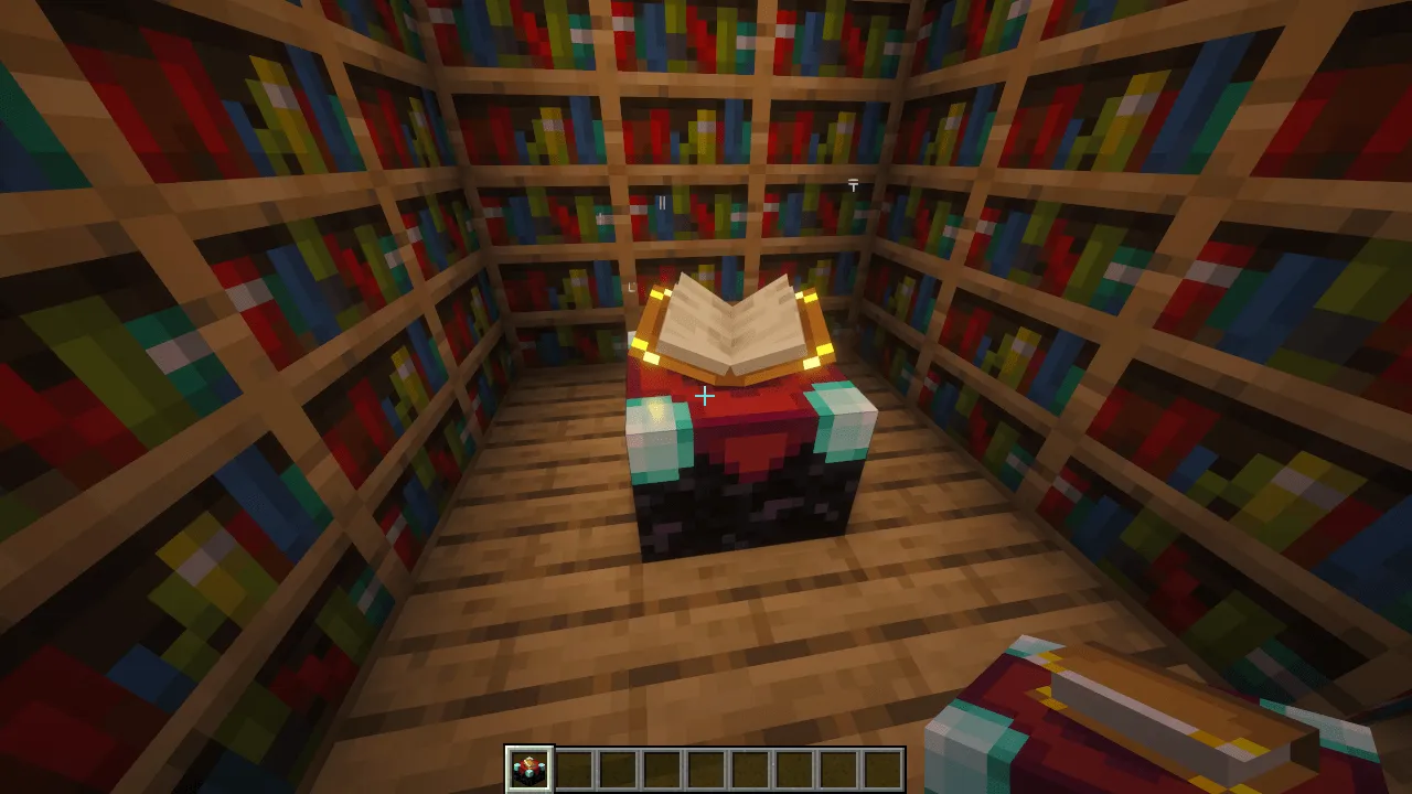Undopia Book on Enchanting Table — скриншот 3 (Текстуры, Minecraft)