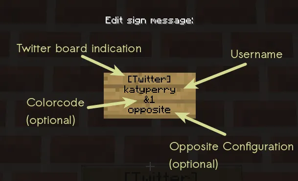 TwitterBoard — скриншот 7 (Плагины, Minecraft)