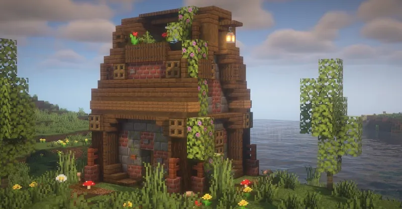 Beginner Survival House — скриншот 4 (Моды, Minecraft)