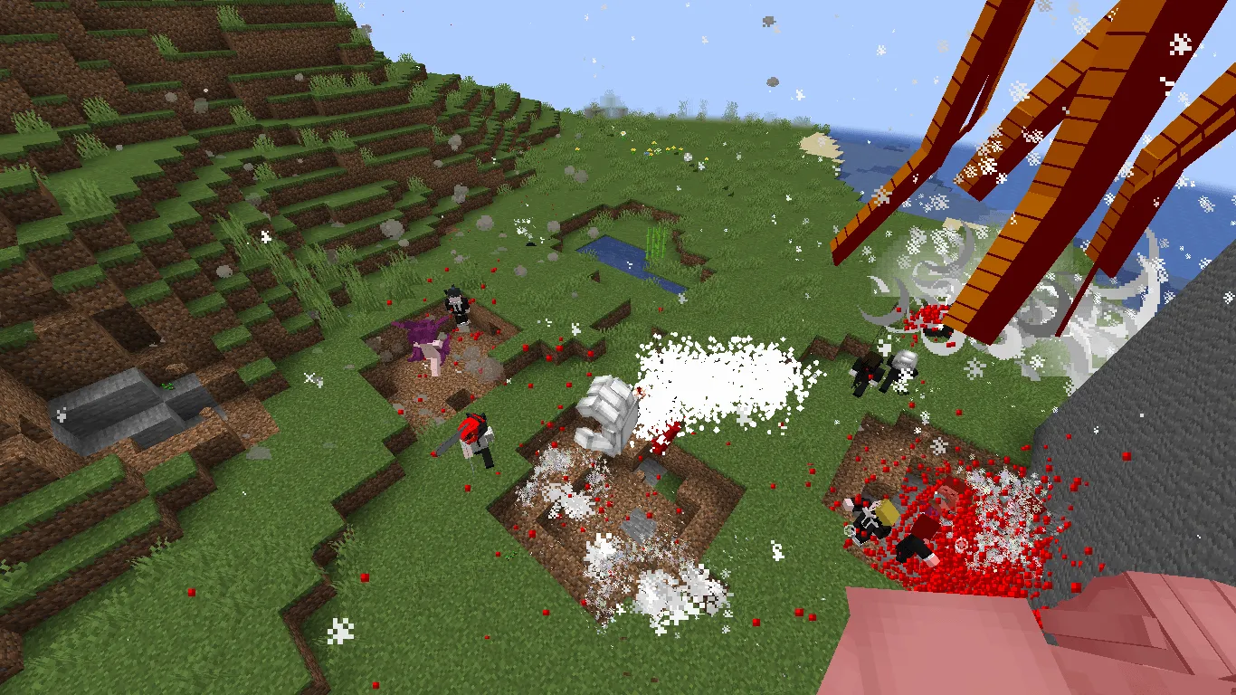 Chainsaw ManCRAFT, Моды, Minecraft