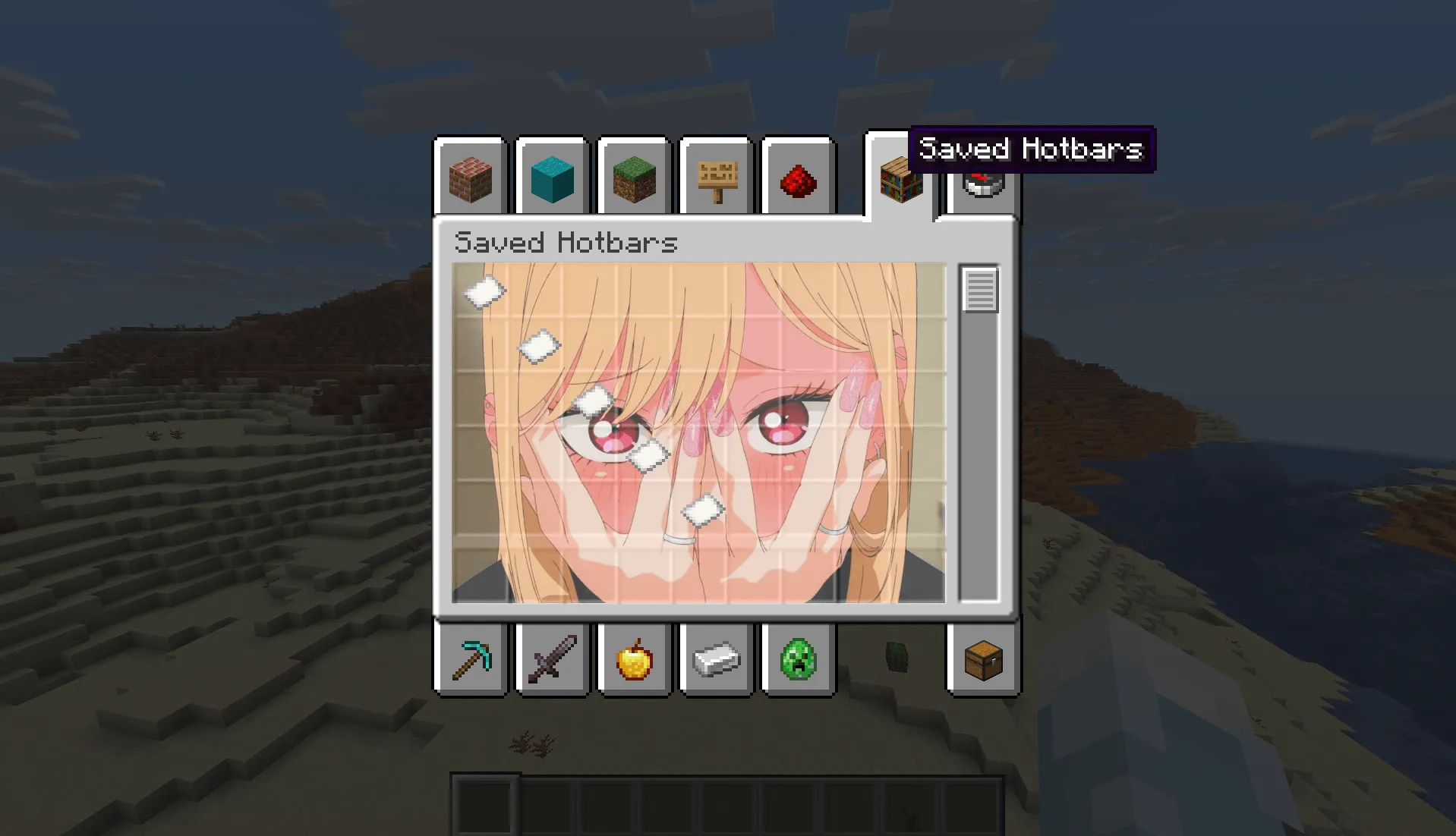 HD Marin kitagawa UI — скриншот 3 (Текстуры, Minecraft)