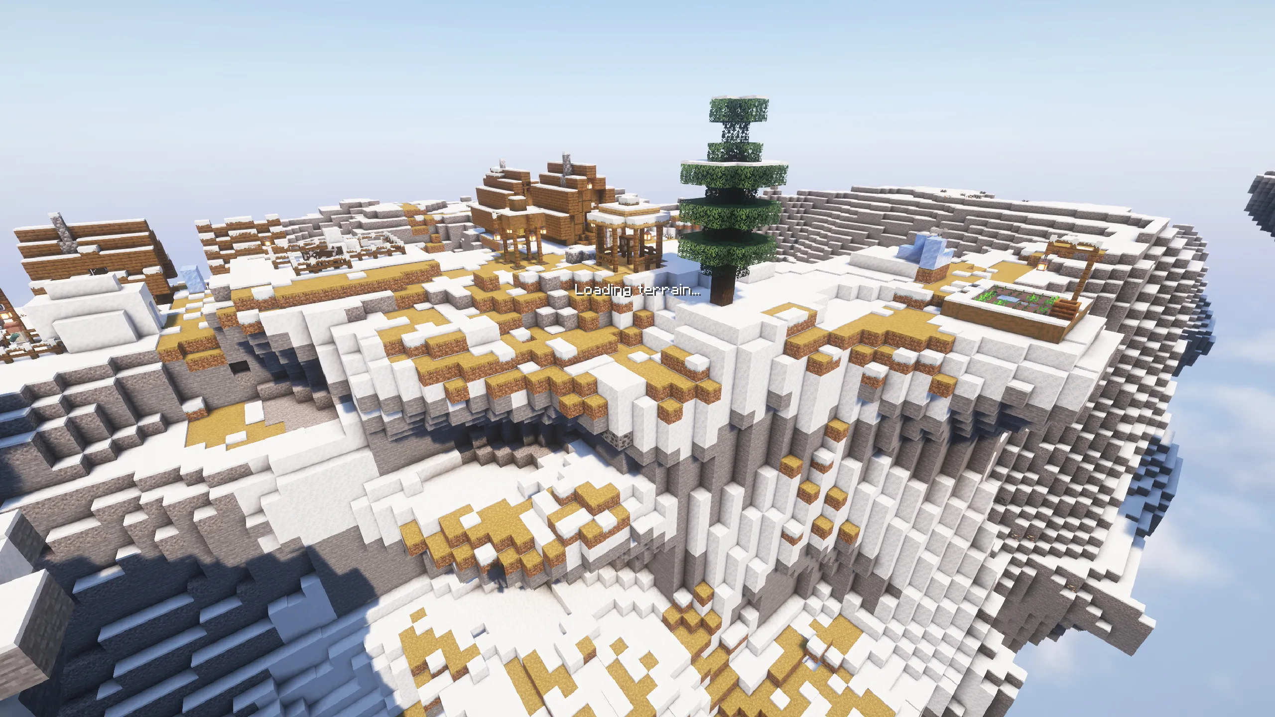 Loading Backgrounds - Floating Islands, Текстуры, Minecraft