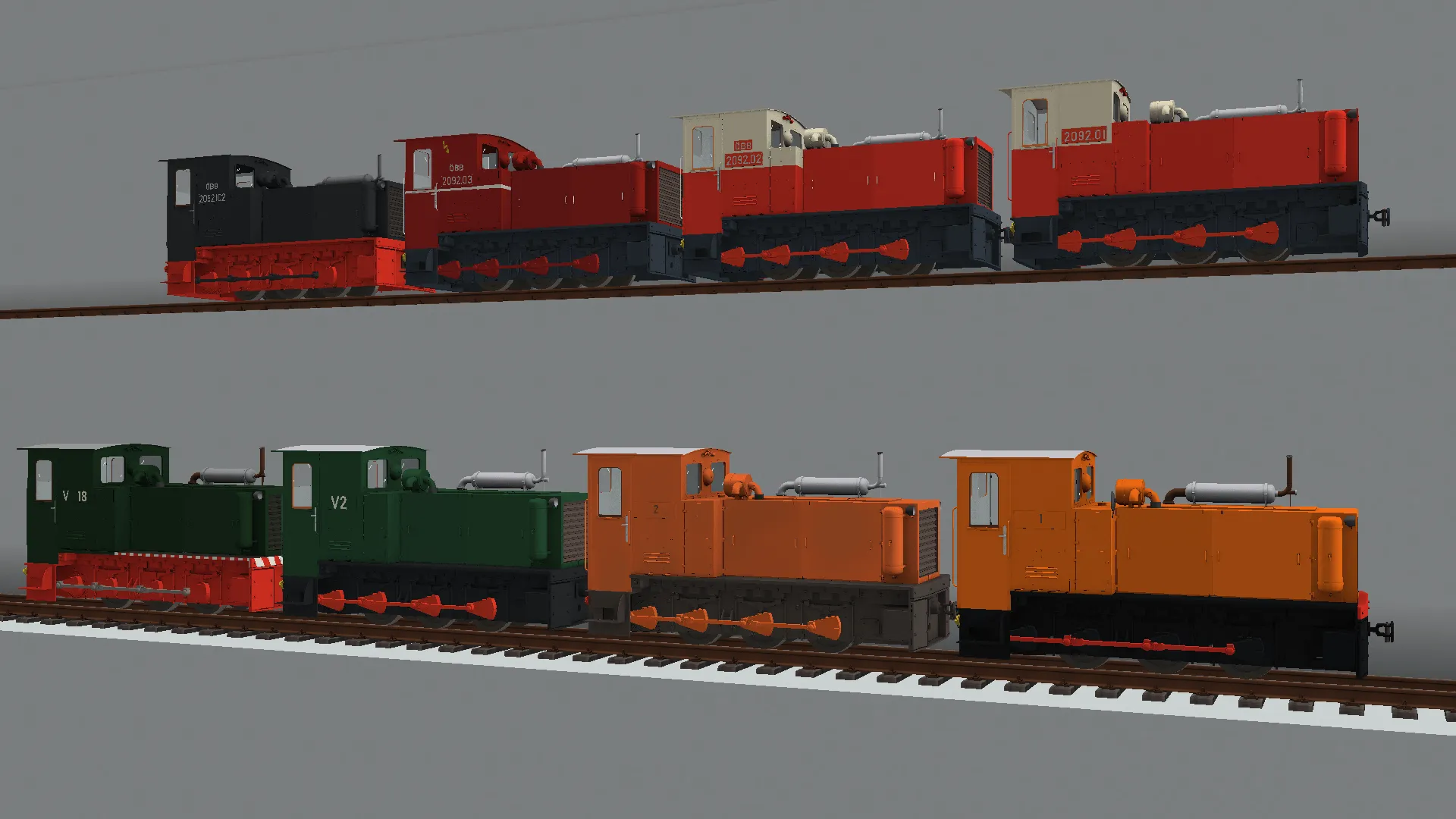 Austrian Narrow Gauge (760mm) IR Pack — скриншот 7 (Текстуры, Minecraft)
