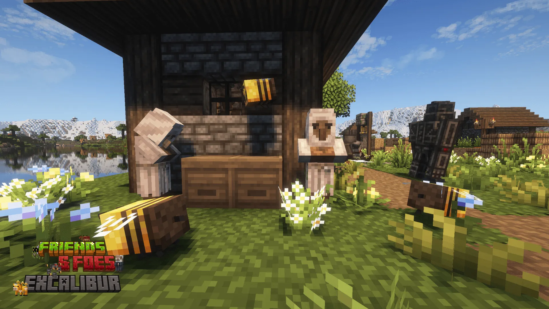 Excalibur | Friends and Foes Support — скриншот 6 (Текстуры, Minecraft)