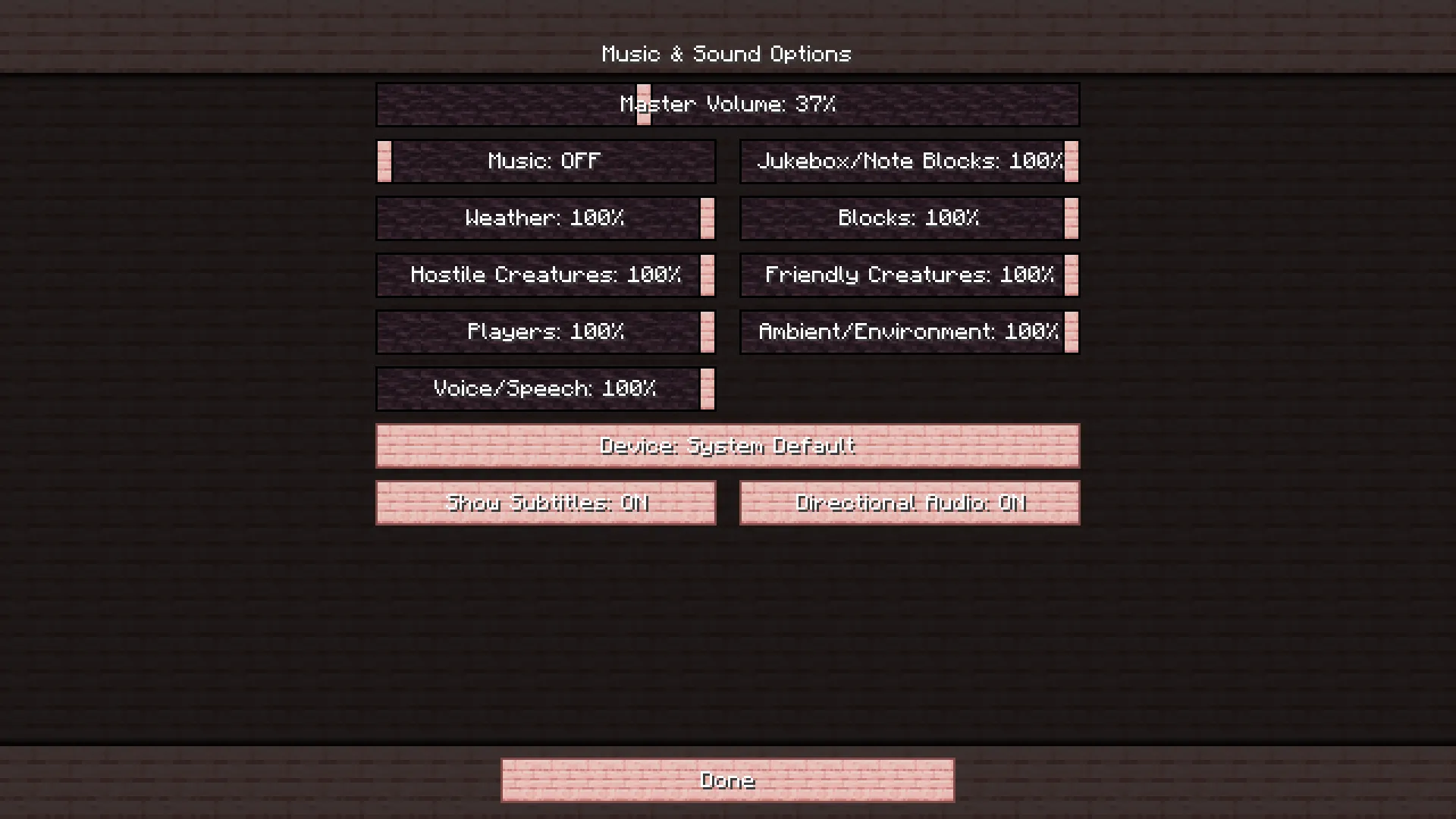 Cosmo's Comfy Cherry GUI Overhaul — скриншот 6 (Текстуры, Minecraft)