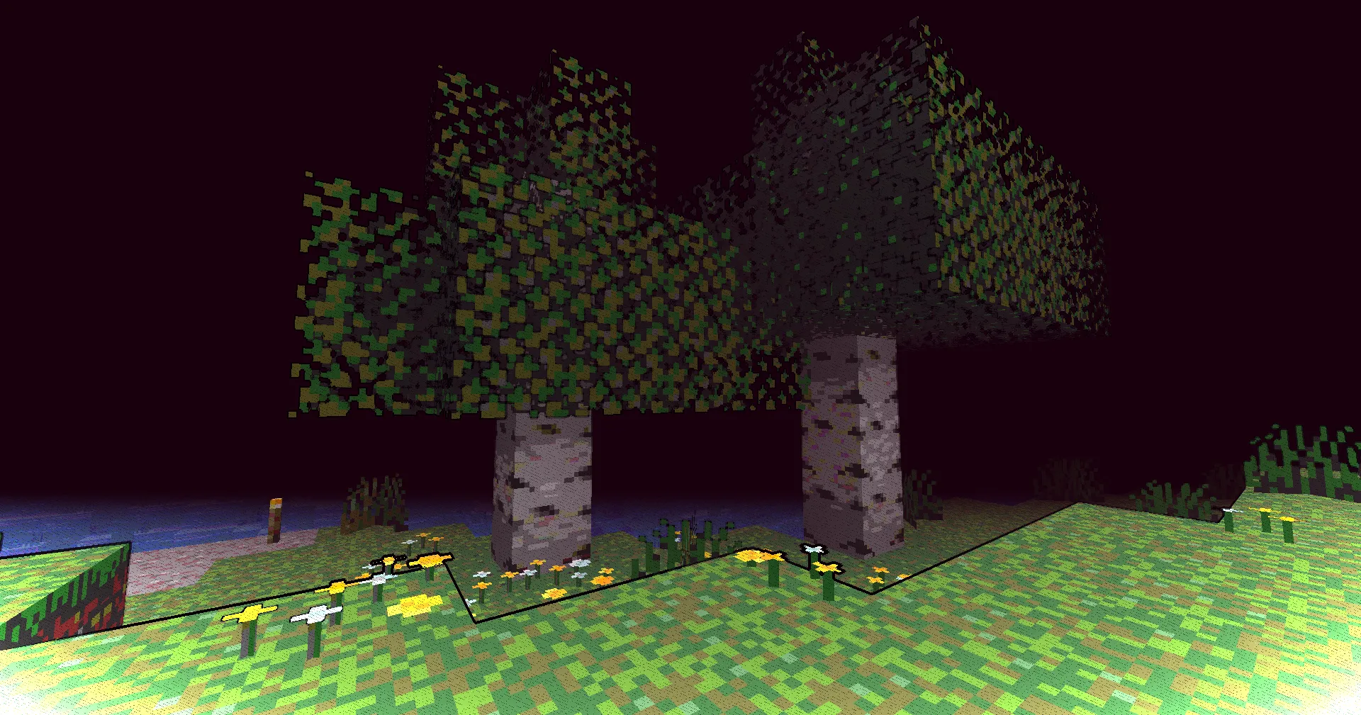 Blind, Шейдеры, Minecraft