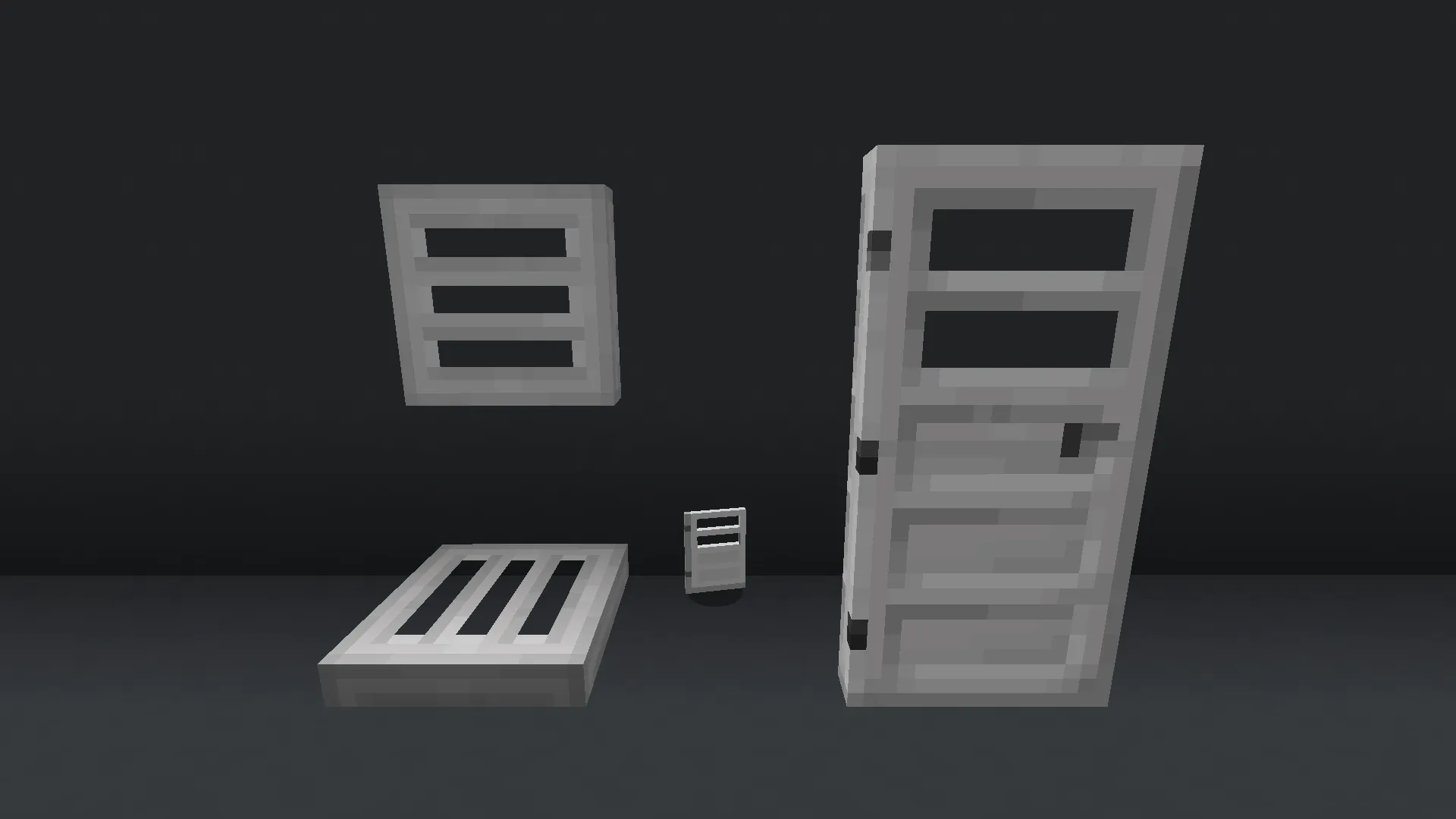 Modern Iron Doors and Trapdoors — скриншот 1 (Текстуры, Minecraft)
