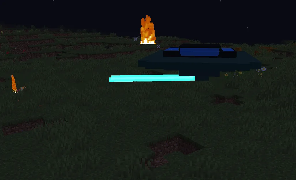  UAPs Mod Bv0.9 — скриншот 4 (Моды, Minecraft)