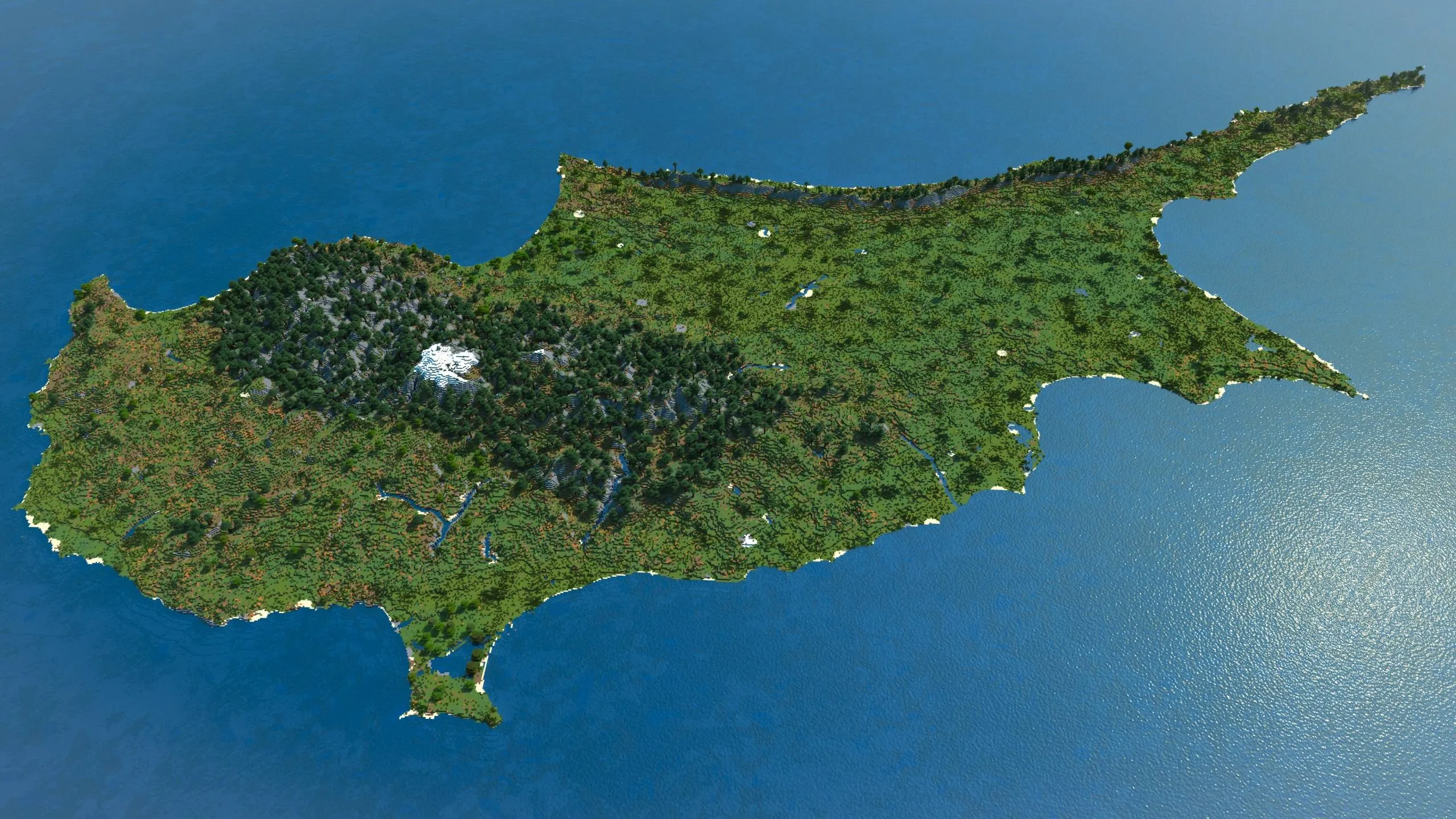 Cyprus - Survival World — скриншот 2 (Карты, Minecraft)