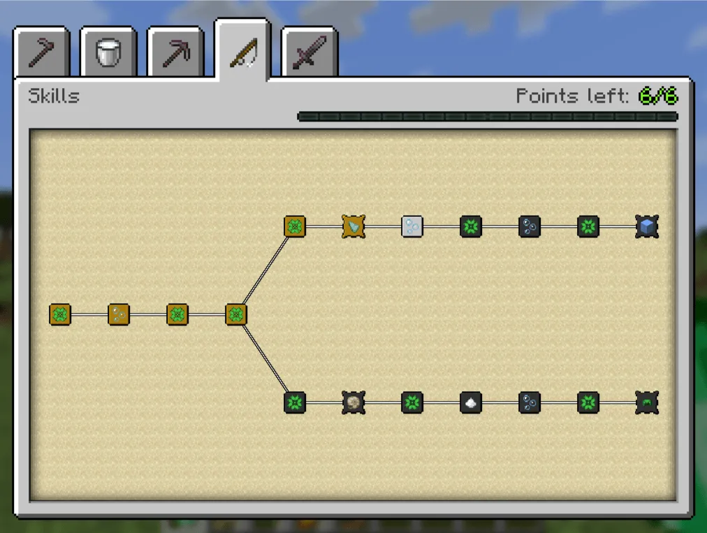 Sunlit Skills — скриншот 3 (Моды, Minecraft)