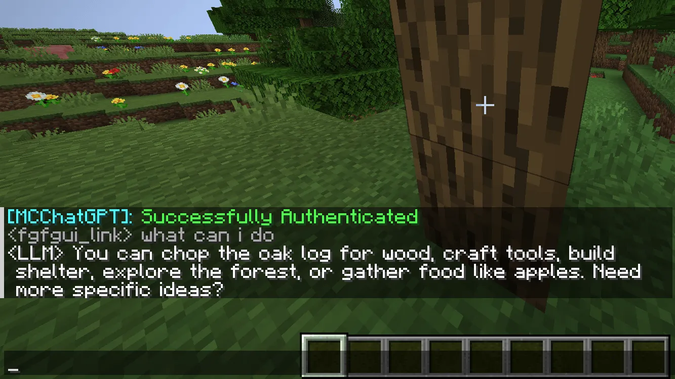 MCLLM, Моды, Minecraft