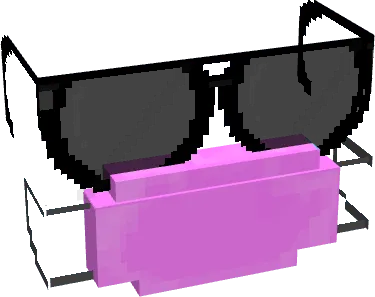 facemask, glasses and accesories, Моды, Minecraft