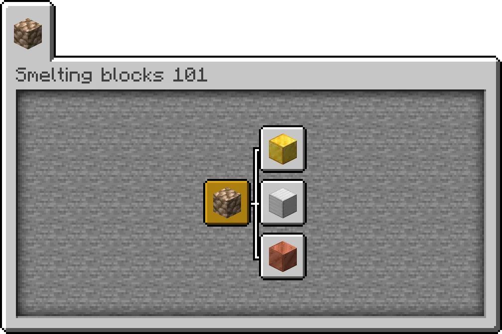 Raw Ore to Blocks — скриншот 1 (Моды, Minecraft)