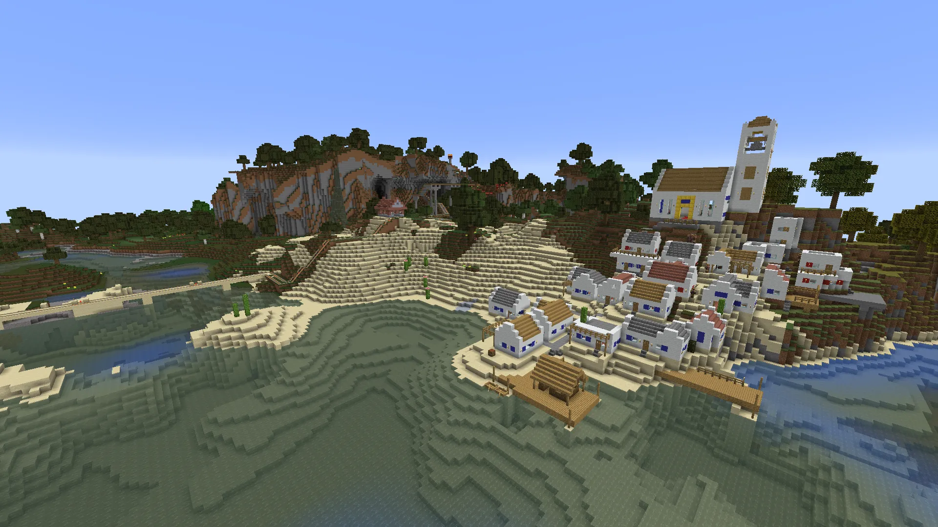 NZ Exploring World remastered — скриншот 1 (Карты, Minecraft)