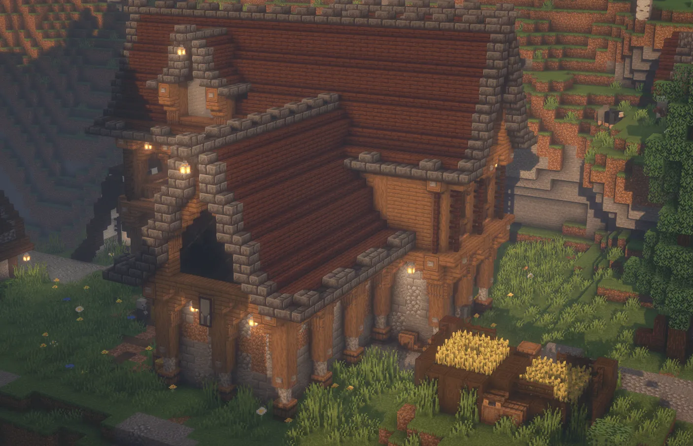 Village n' Pillage Remake — скриншот 1 (Моды, Minecraft)