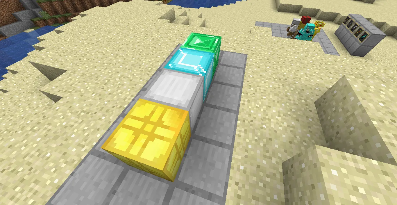 MC Gold Edition (The Texture Pack) — скриншот 3 (Текстуры, Minecraft)