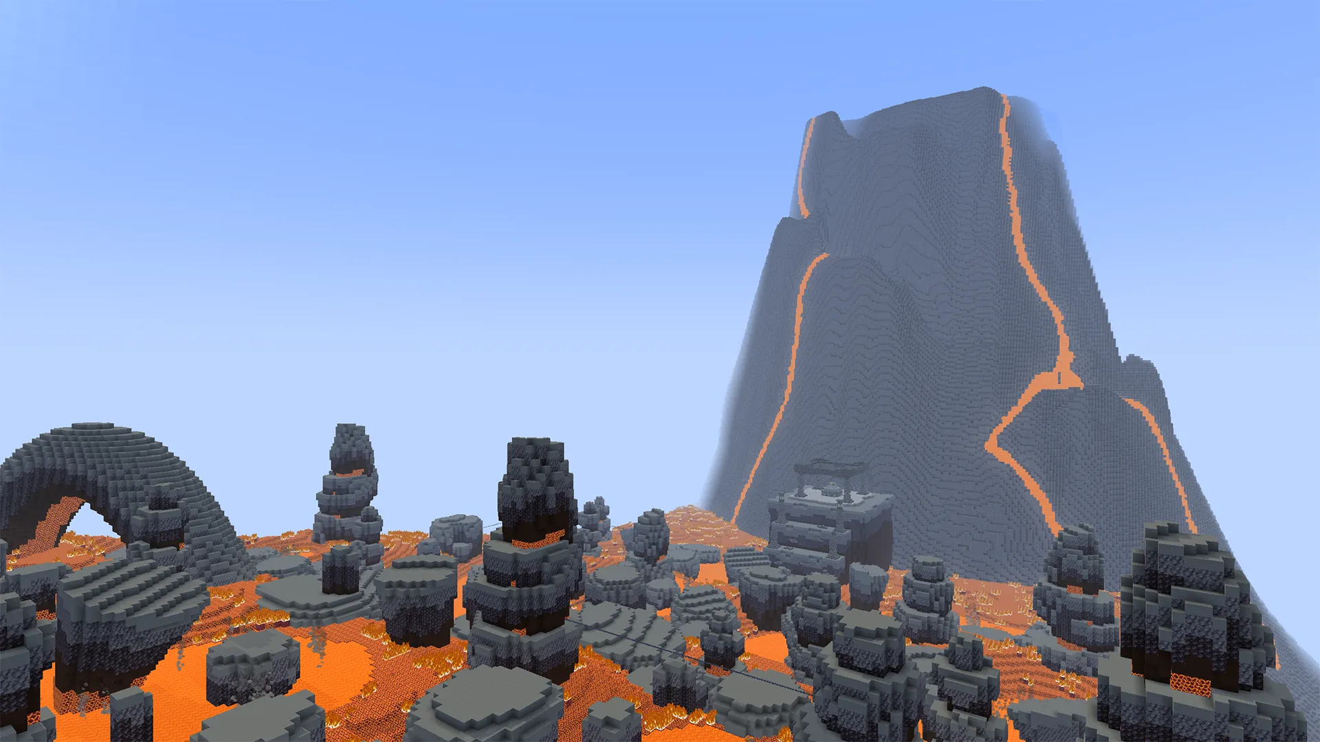 PEAK Craft Map, Карты, Minecraft