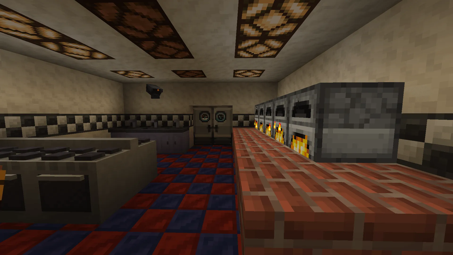 Fustona's custom FNAF Pizzeria — скриншот 2 (Карты, Minecraft)