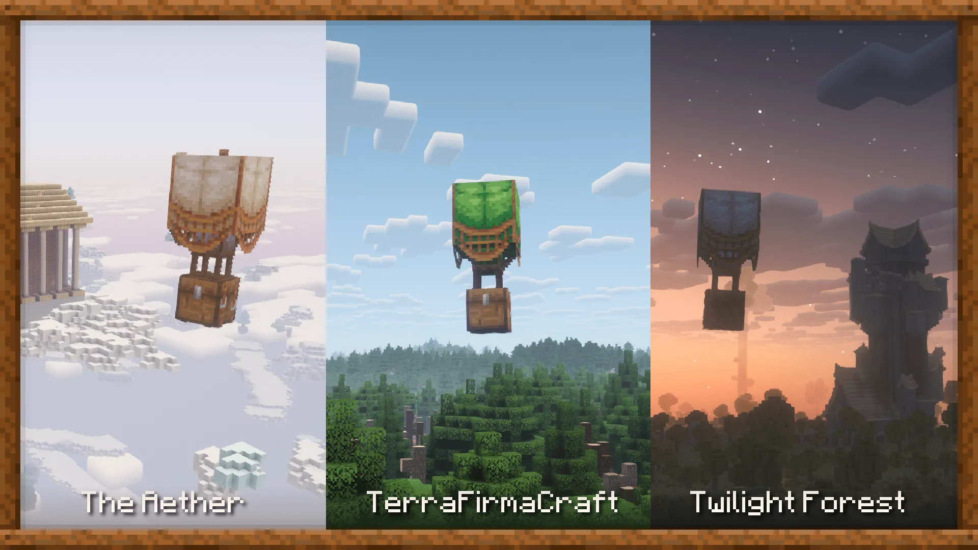 Realm RPG: Treasure Balloons, Моды, Minecraft