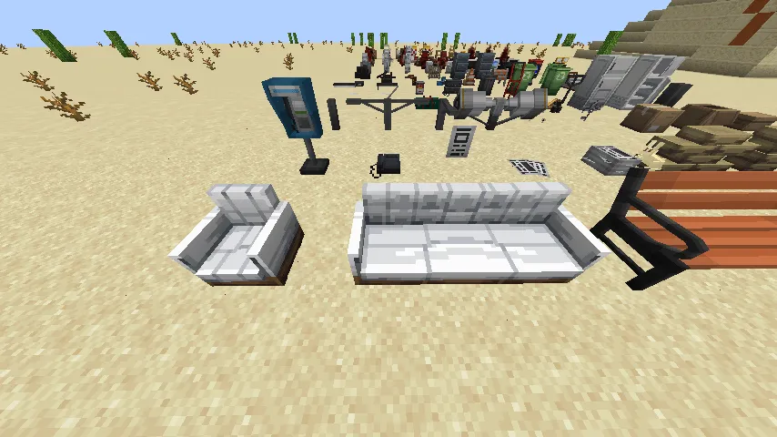 Doomsday Decoration Material Repainting — скриншот 7 (Текстуры, Minecraft)