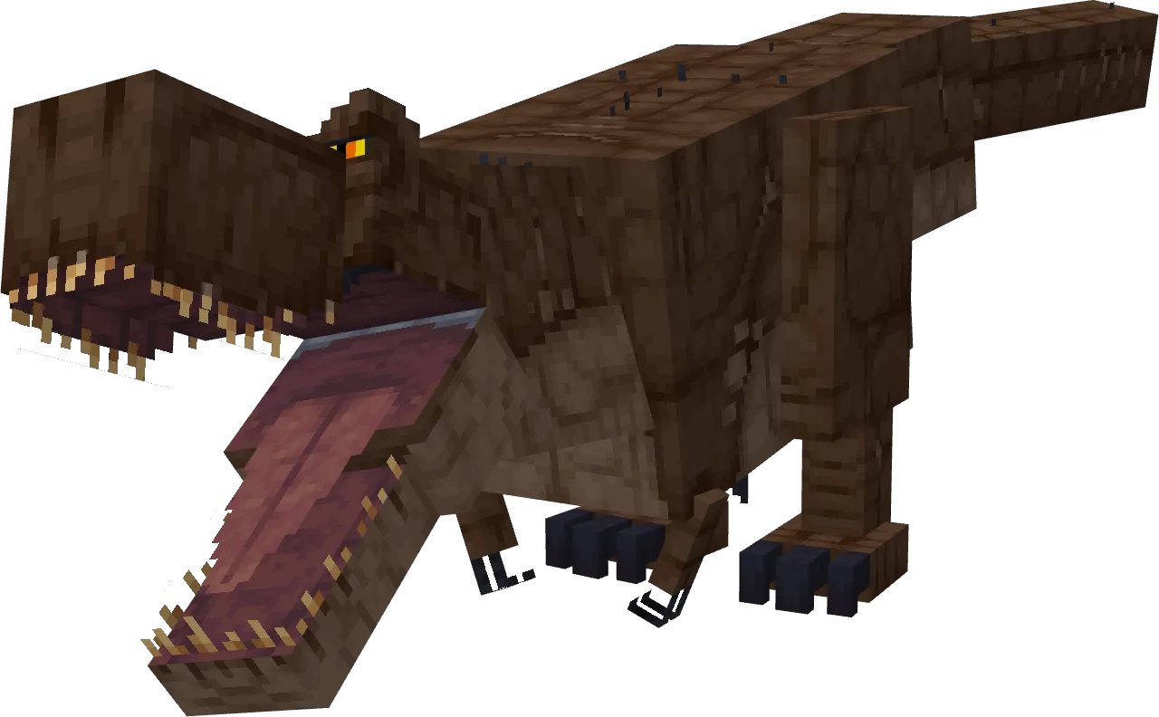 The Dawn Era Tyrannosaurus Rex (Jurassic Park Styled) — скриншот 6 (Текстуры, Minecraft)
