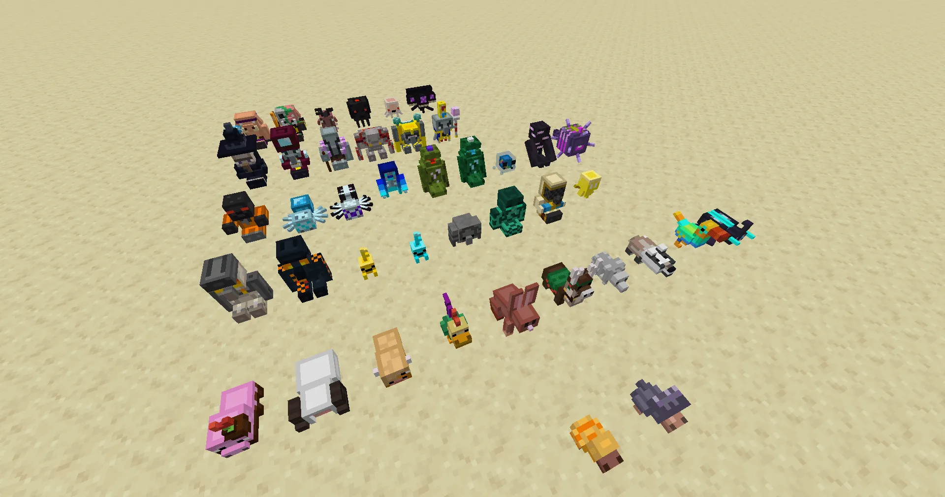 Mini Mob Trophy, Моды, Minecraft