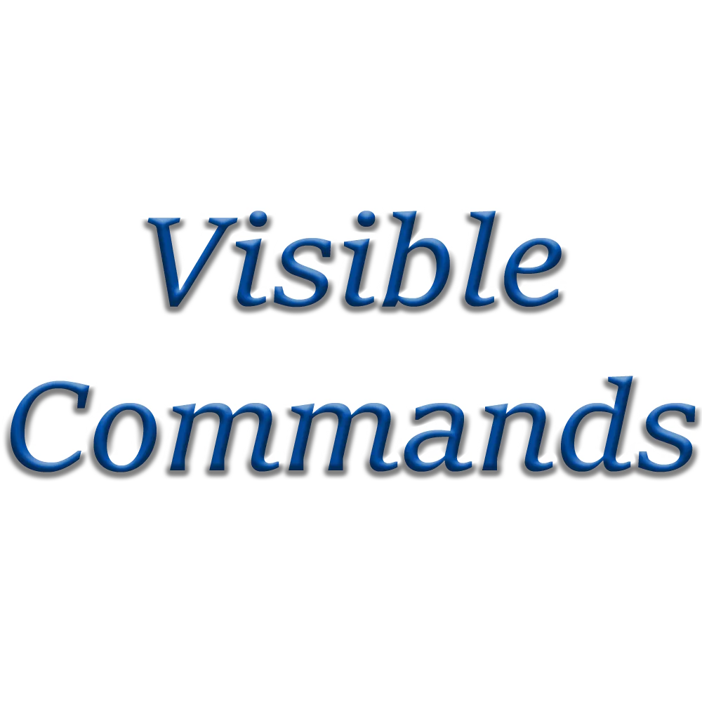 Visible Commands — скриншот 1 (Плагины, Minecraft)