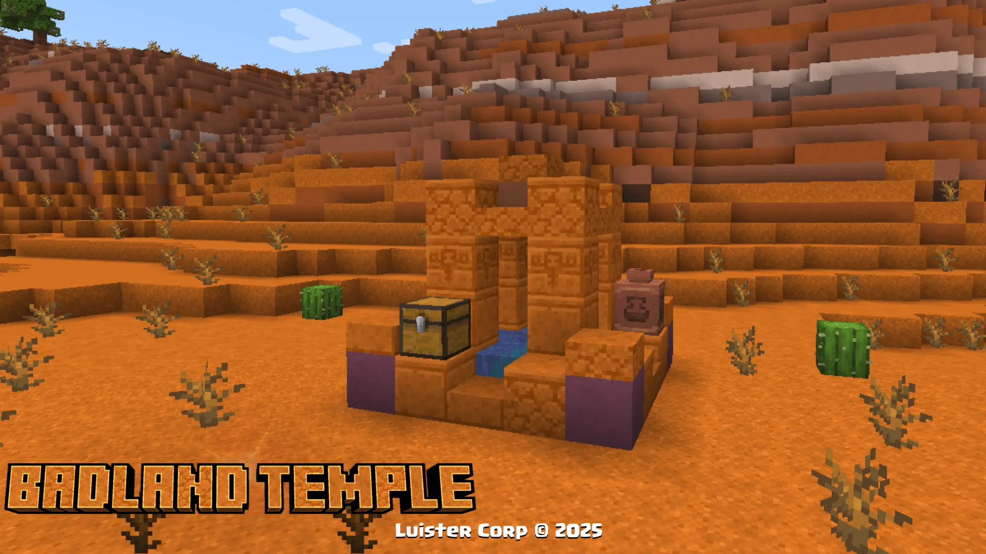 Badland Temple, Моды, Minecraft