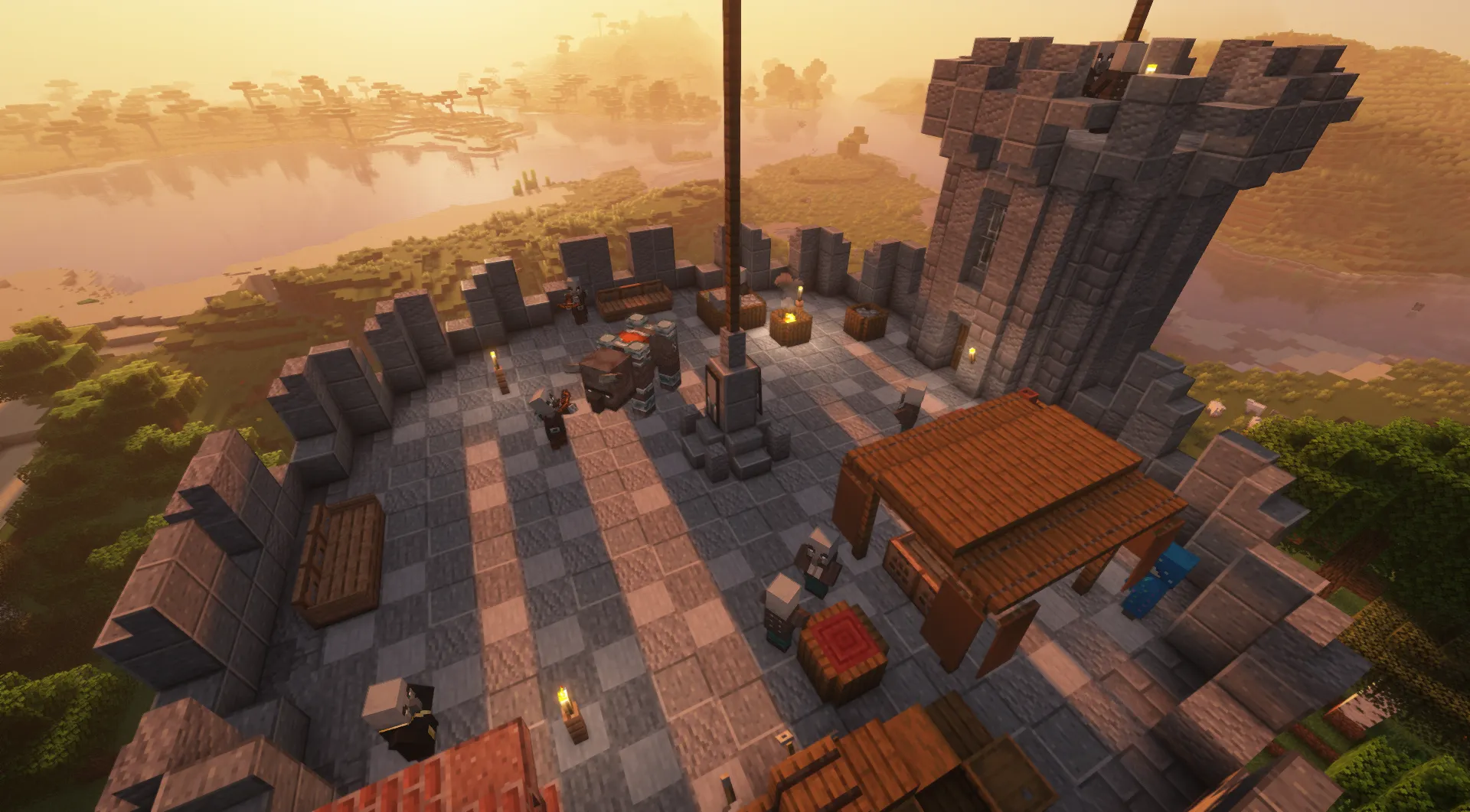Illager Outpost, Моды, Minecraft