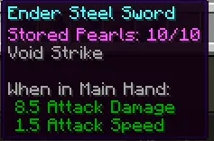 Ender Steel, Моды, Minecraft