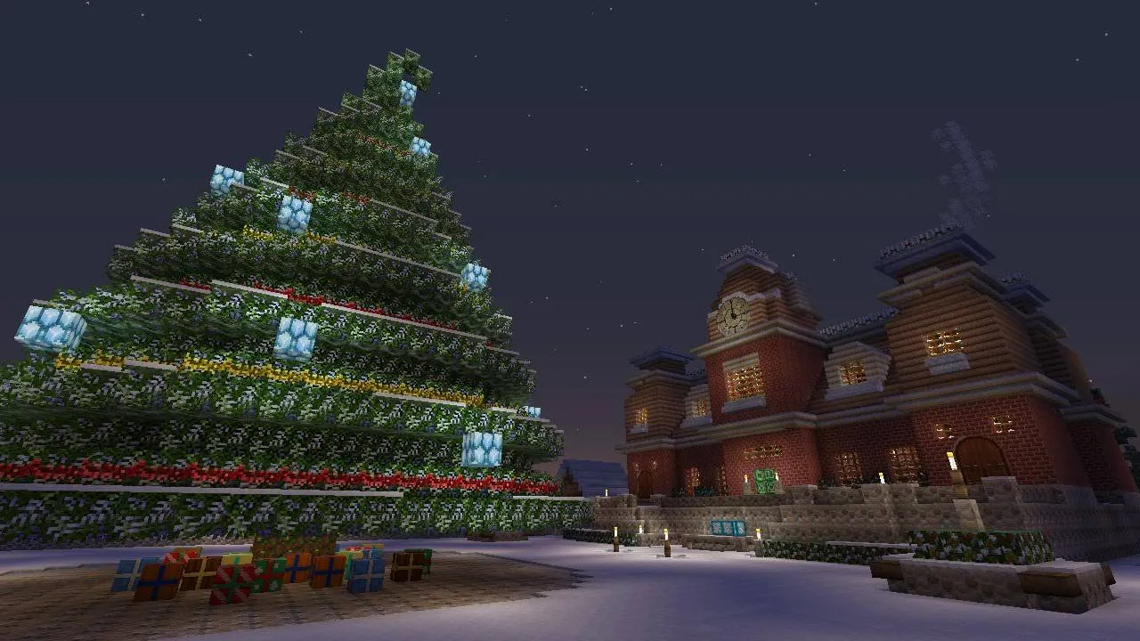 Festive Mash-up — скриншот 1 (Текстуры, Minecraft)
