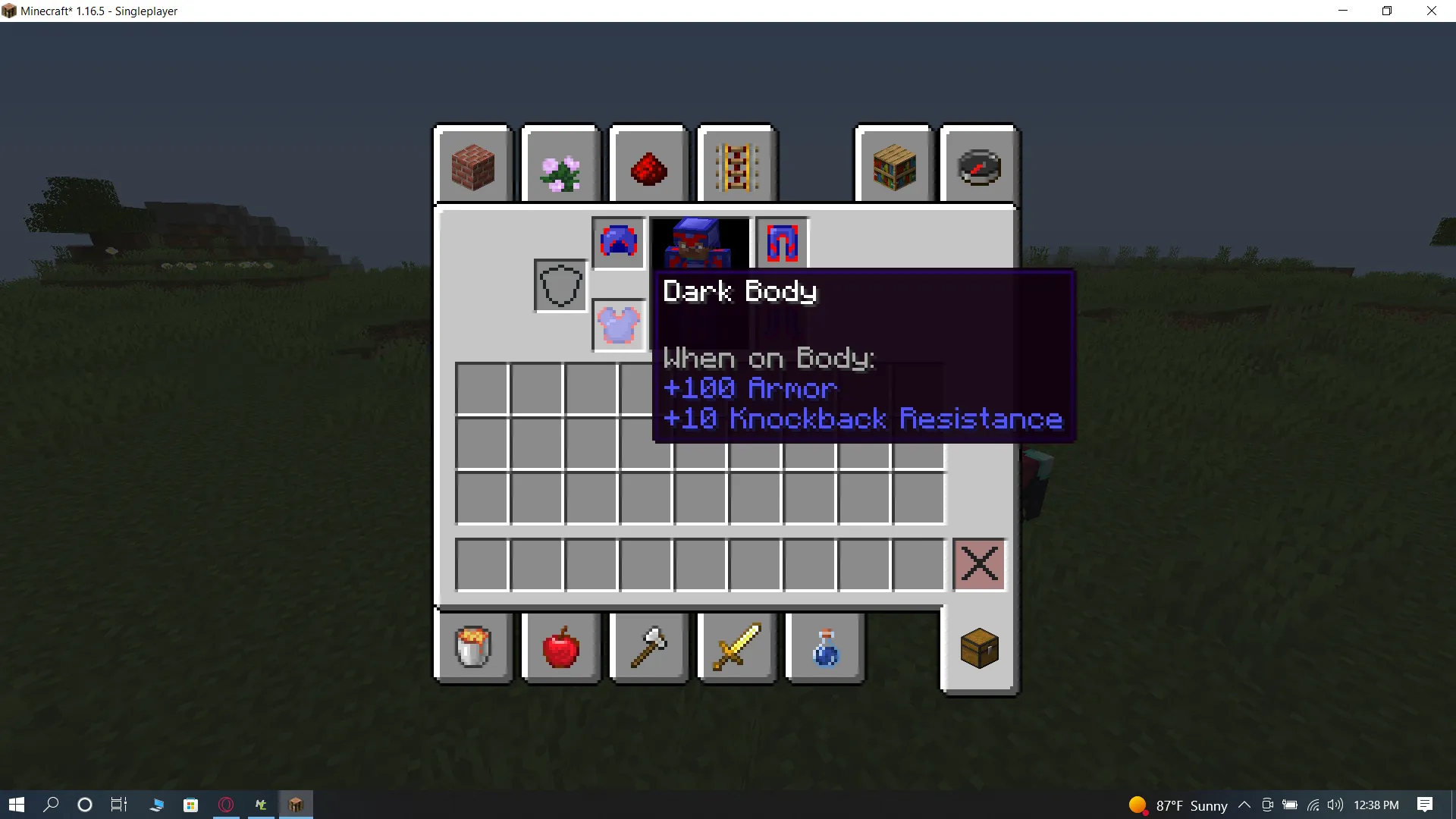 DARKNESS IS HERE, Моды, Minecraft