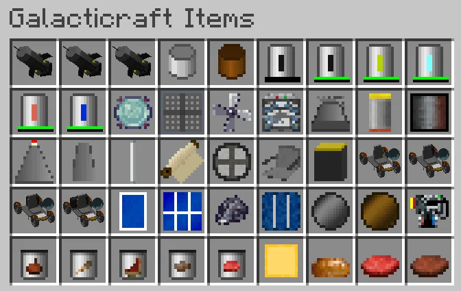 Galacticraft 16x — скриншот 1 (Текстуры, Minecraft)