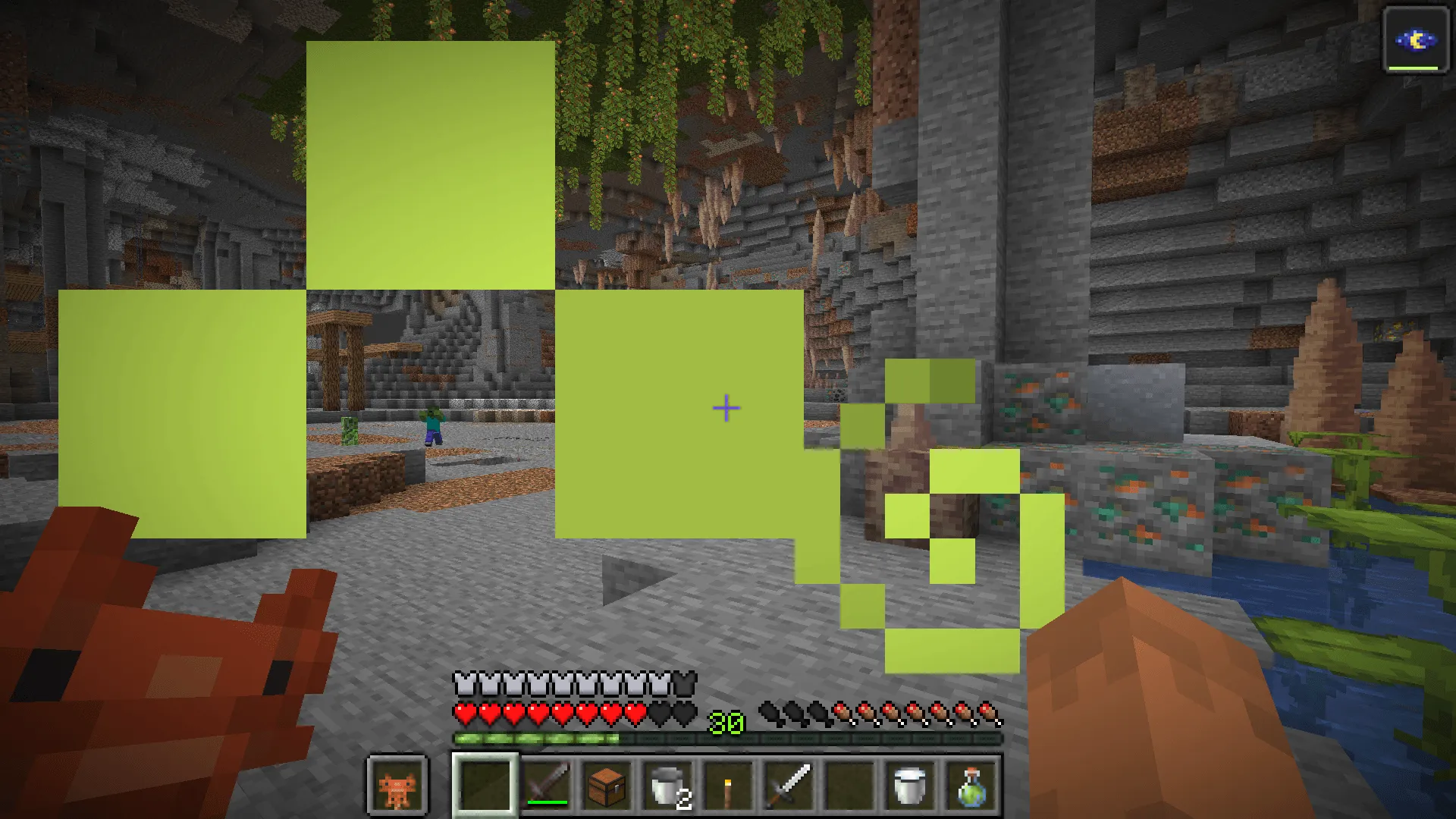 Cute Axolotl Totem, Текстуры, Minecraft